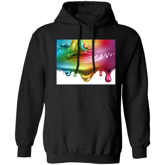 Paint Splash Pullover Hoodie