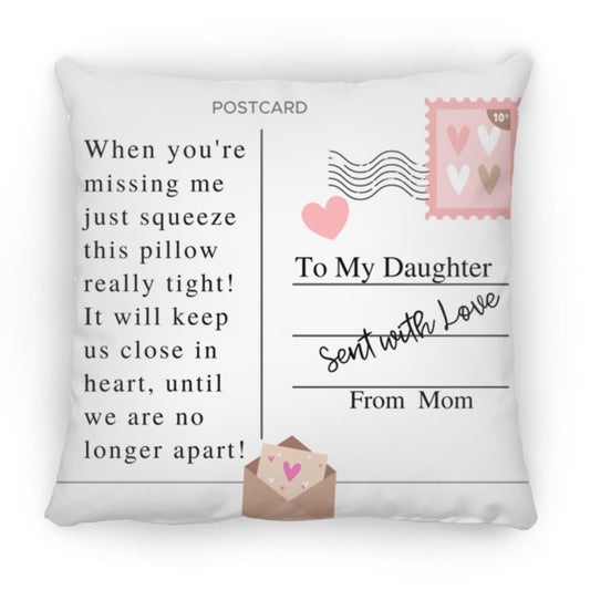 Sent With Love - Large Square Pillow