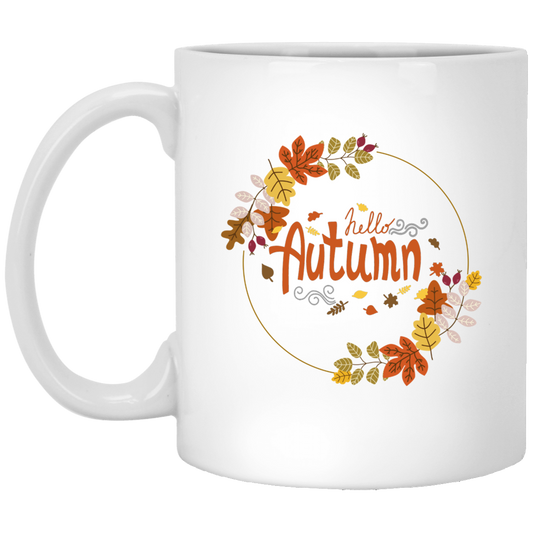 Hello Autumn Mug