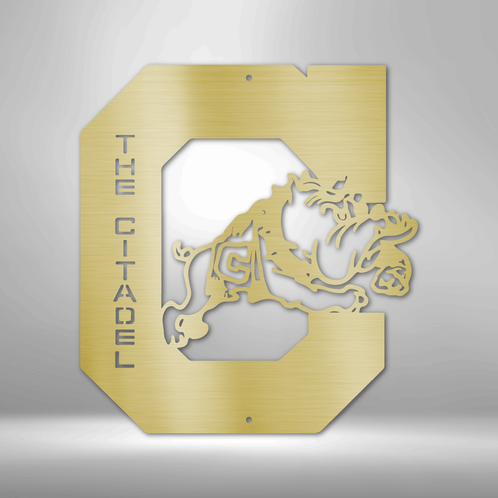 Citadel Bulldog - Steel Sign