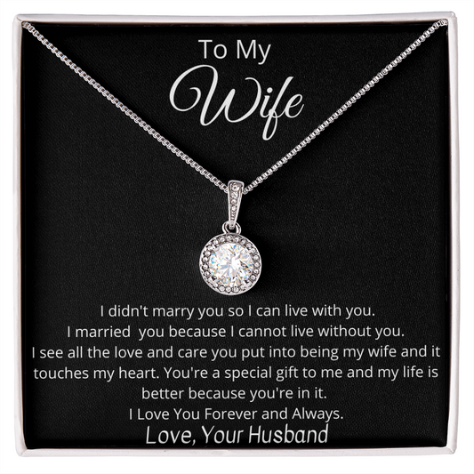 To My Wife -Eternal Necklace