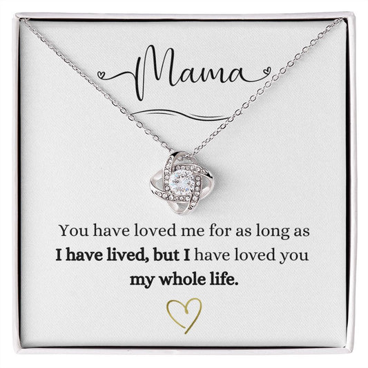 Mama Love - Love Knot Necklace ❤