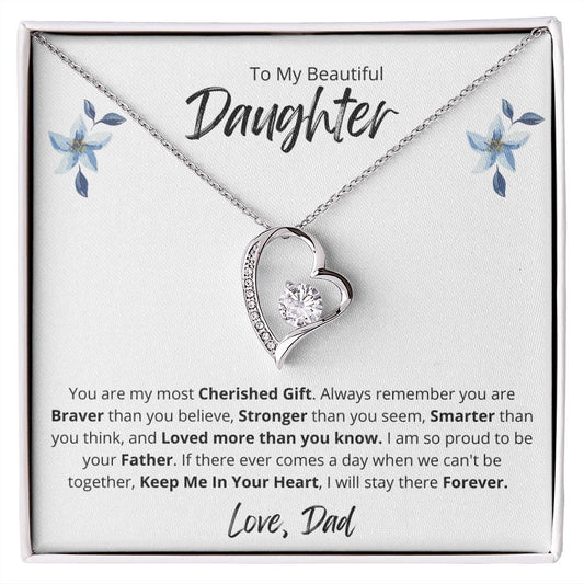 My Beautiful Daughter - Forever Love Necklace