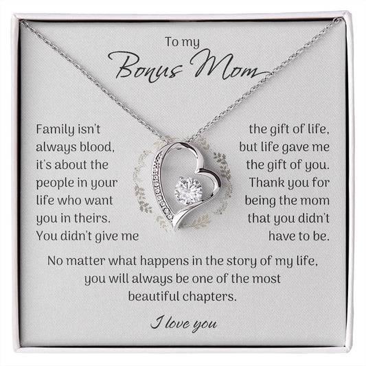 Bonus Mom - Forever Love Necklace